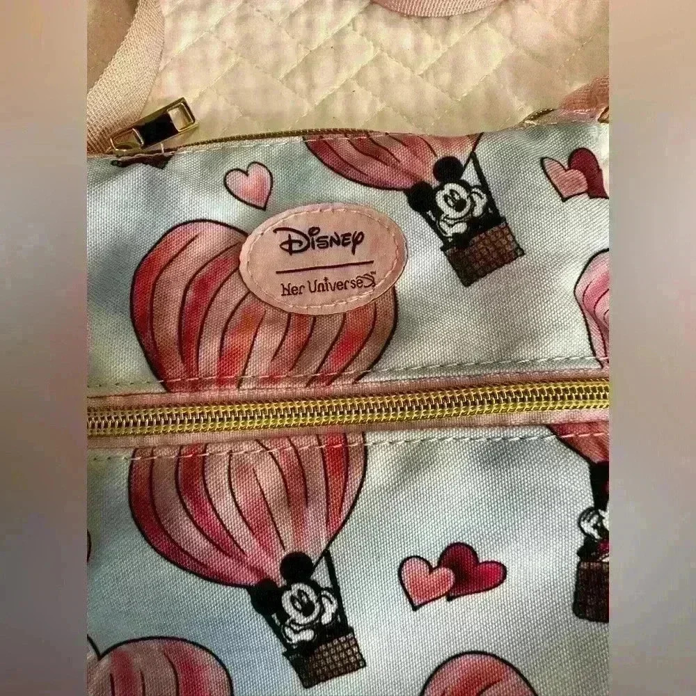 Disney Her Universe crossbody passport Mickey & Minnie Bag. - Picture 2 of 5